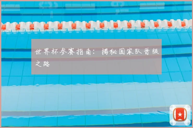 世界杯参赛指南:揭秘国家队晋级之路