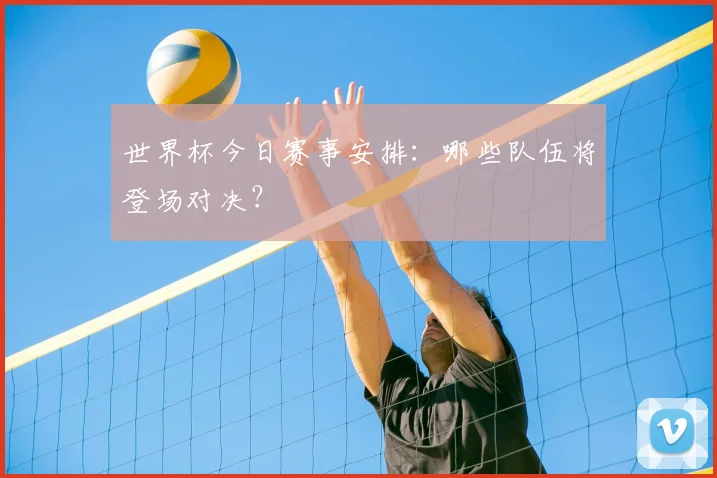 世界杯今日赛事安排：哪些队伍将登场对决？