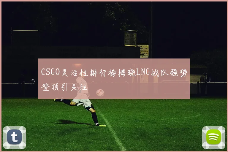CSGO灵活性排行榜揭晓LNG战队强势登顶引关注